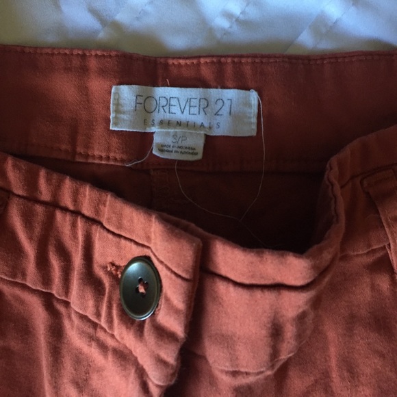 Orange shorts - Picture 2 of 3